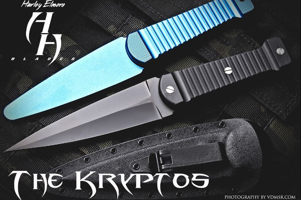 Kryptos Training Package – Double Edged Fixed Blade Dagger